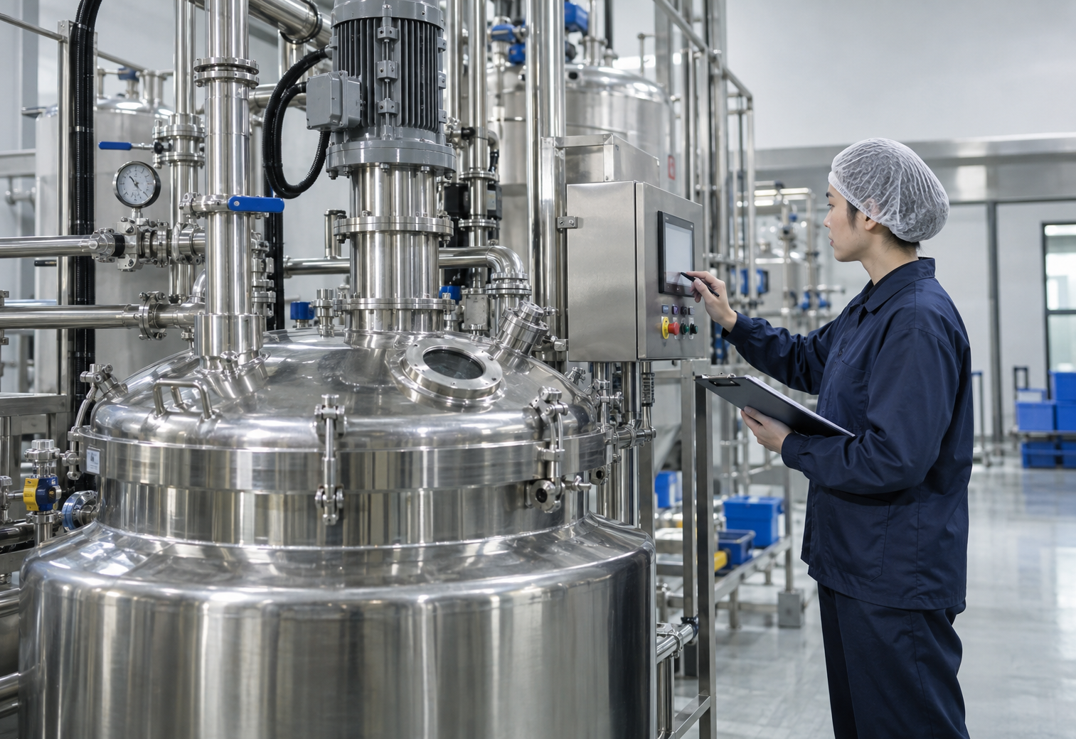 Aquaculture biotechnology formulation facility