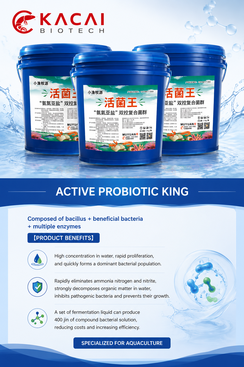 Water and pond management solutions